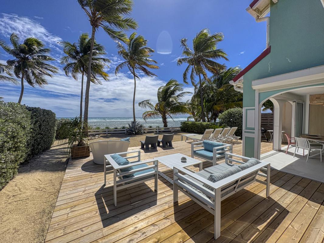 37.Location villa pied dans l'eau Saint François Guadeloupe_Plage des Raisins Clairs